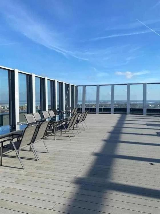 Ms Hanza Tower Apartment 20 Floor 什切青 外观 照片